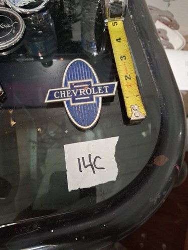 Vintage 1920s chevrolet enamel - vintage,