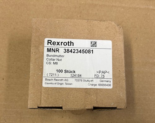 Bosch rexroth flange - m8, nut