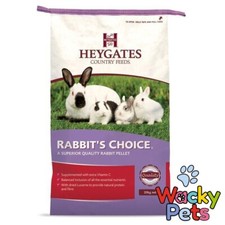 RABBIT / GUINEA PIG FOOD PELLETS: Heygates Rabbit's Choice Pellets 20kg