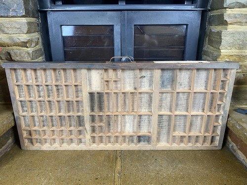 Vintage letterpress wood - vintage,