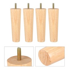 4pcs Solid Wood Furniture Legs Nordic Style Furniture Legs Furniture Parts