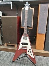 Gibson Flying V Faded Brown W/Gig bag Gotoh peg Electric Guitar Used From Japan