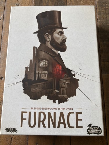 Furnace board game with - furnace,