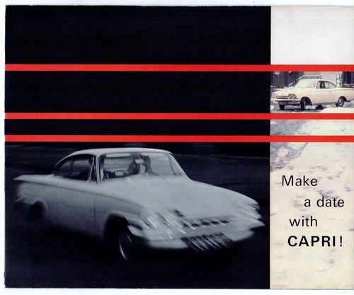 Ford consul capri 1500 1963 - consul, 1963-64