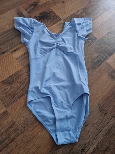 Light blue short sleeve ballet - blue, short-sleeve