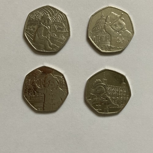 Paddington bear 50p - paddington,