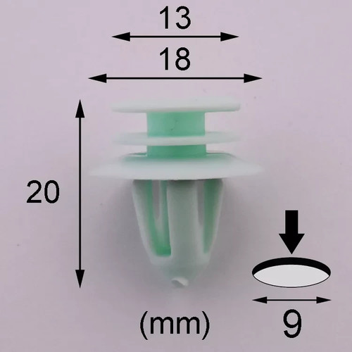 Fit ferrari clips green - ferrari, clips-