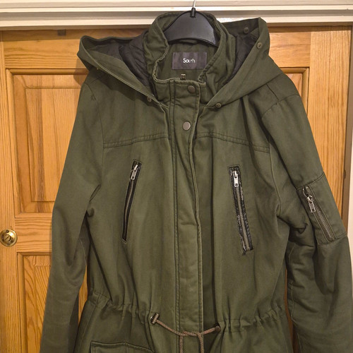 South hooded green cotton - south,