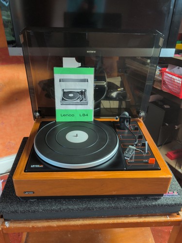Lenco l84 turntable - lenco, fully