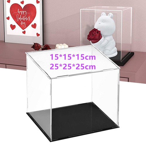 Clear acrylic display case - clear,