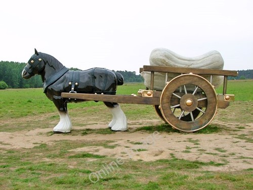 Photo 6x4 perceval and cart - and,