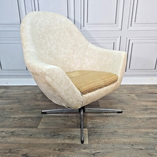 Retro vinyl chair swivel - retro,