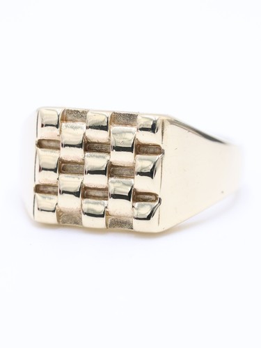 Chunky gold signet - signet, 9ct