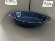 Denby Imperial Blue Oval