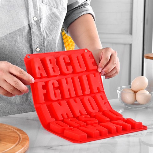 Silicone large alphabet ice - silicone,