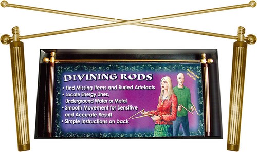 Brass divining rods - divining,