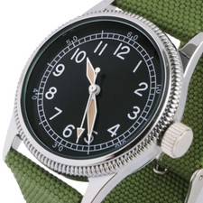 AILAGER US Army or Airforce WW2 Military Service Watch - The G. I. Wrist watch