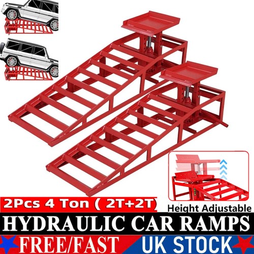 Ton hydraulic car ramps 2pc - 4,
