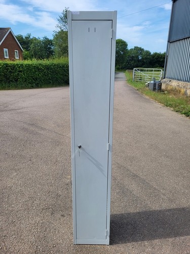 Grey steel locker - grey,