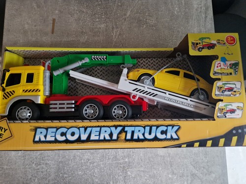 Recovery truck and car with - recovery,