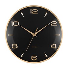 40cm Round Wall Clock Karlsson Sienna Glow 40cm Wall Clock