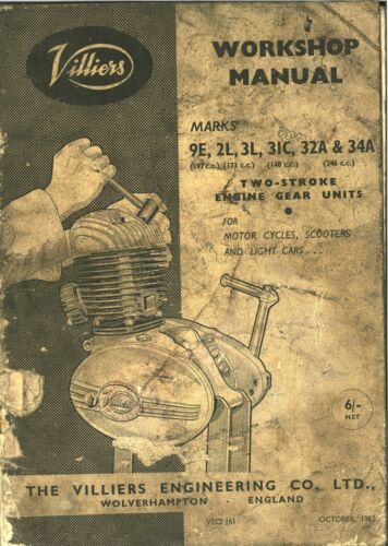 Villiers motorcycle motorbike - villiers,