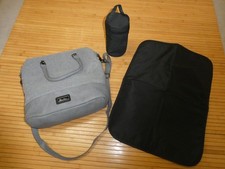 Silver Cross Grey Nappy BAG