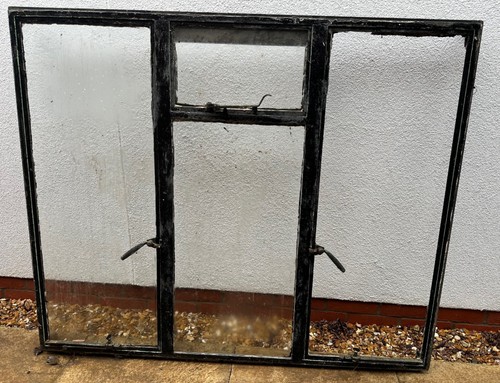 Two crittall type metal