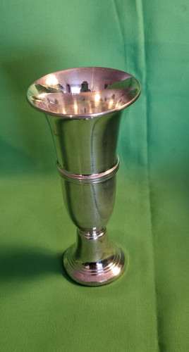 Sterling silver small - , vase
