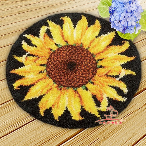 Diy latch hook set rug - latch, making