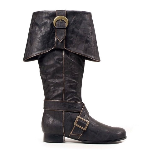 Black medieval knight pirate - black,