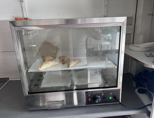 Countertop glass food display - countertop,