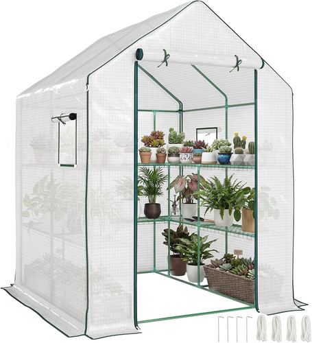 Walk greenhouse portable - walk-in,