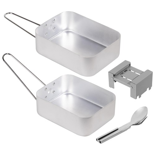 10pc camping cookware set - cookware,
