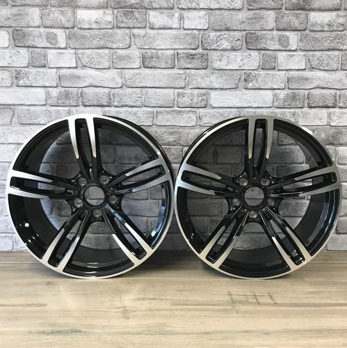 Pair alloy wheels x - 9.5j,