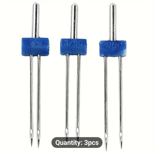 Piece twin needle - 3, for