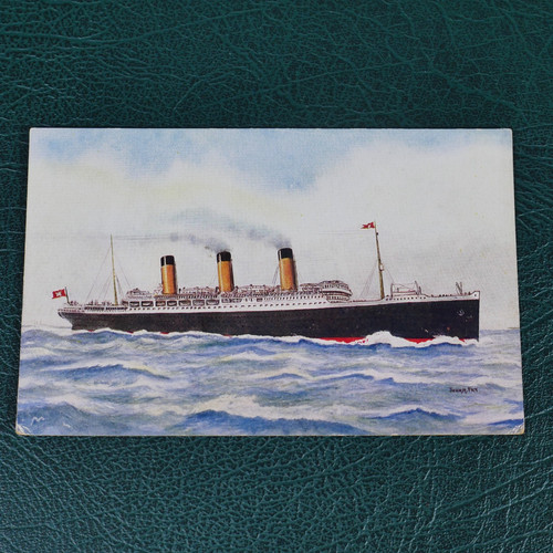 Postcard shipping rms - postcard,, shipping,