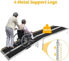 Folding Aluminum Wheelchair