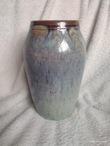 Ceramic studio pottery vase - studio,