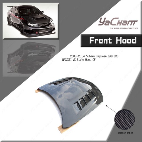 Carbon style front hood - vs-style,