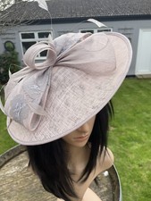 Cappelli Condici 7408CL ROSE REV/DIAMOND ASF (957 HATINATOR WEDDING OCCASION HAT