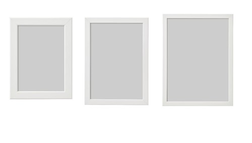 Ikea fiskbo frame - ikea, white