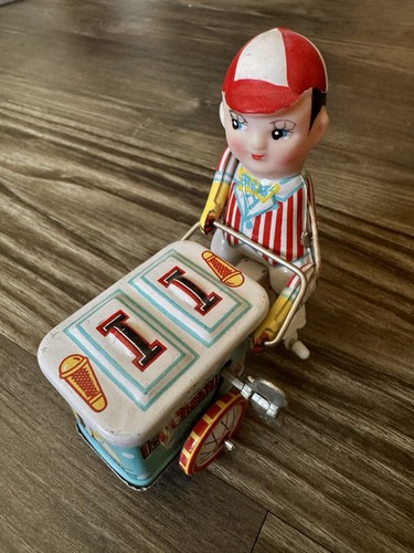 Vintage litho tin wind - 🍦vintage, wind-up