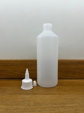 500ml Plastic Bottles Natural HDPE with spouted lids