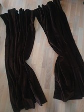 Chocolate Brown Velvet Velour