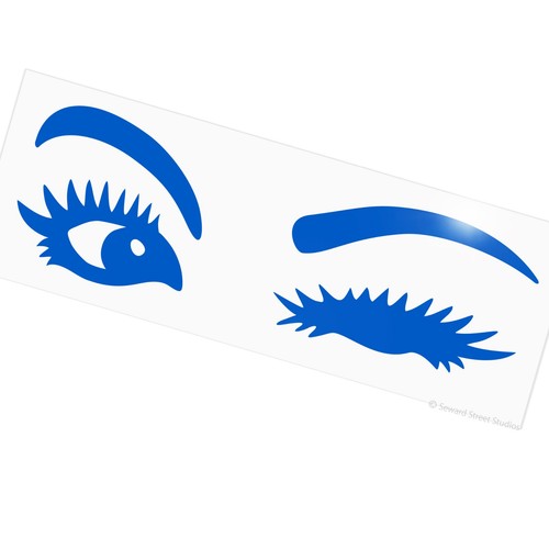 Winking eyes vinyl - winking,