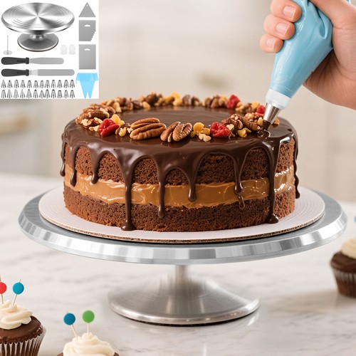 Cake turntable aluminum - turntable,