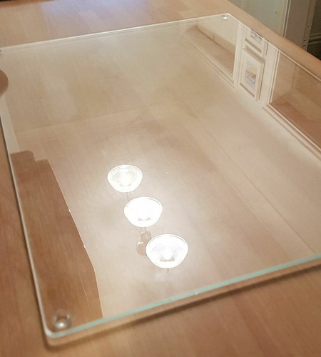 Ultra clear glass worktop - ultra,
