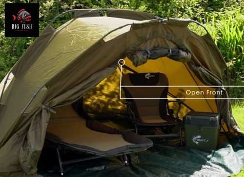 Deluxe man fishing - deluxe, bivvy