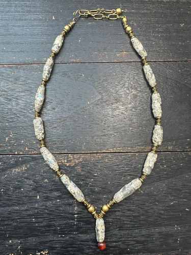 Ancient roman glass beaded - glass,